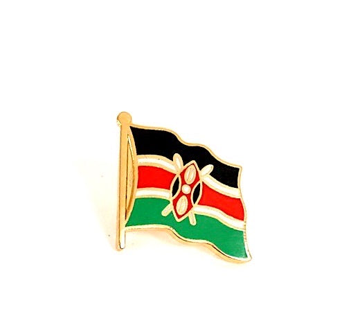Kenya Flag Lapel Pin