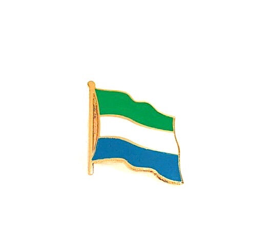 Sierra Leone Flag Lapel Pin