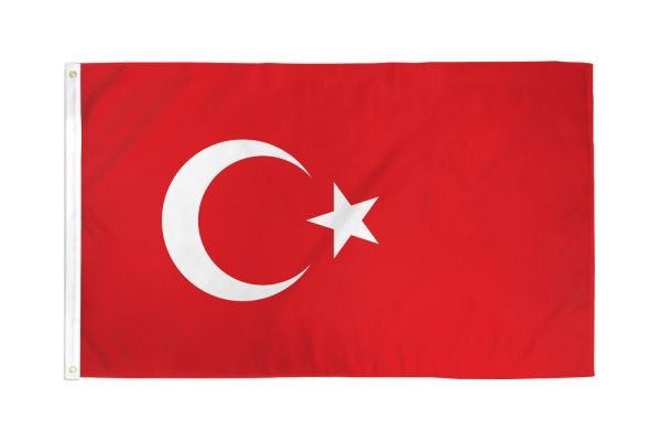 Turkey (Türkiye) Flag (3 x 5 ft)