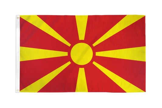 Macedonia Flag 3x5ft
