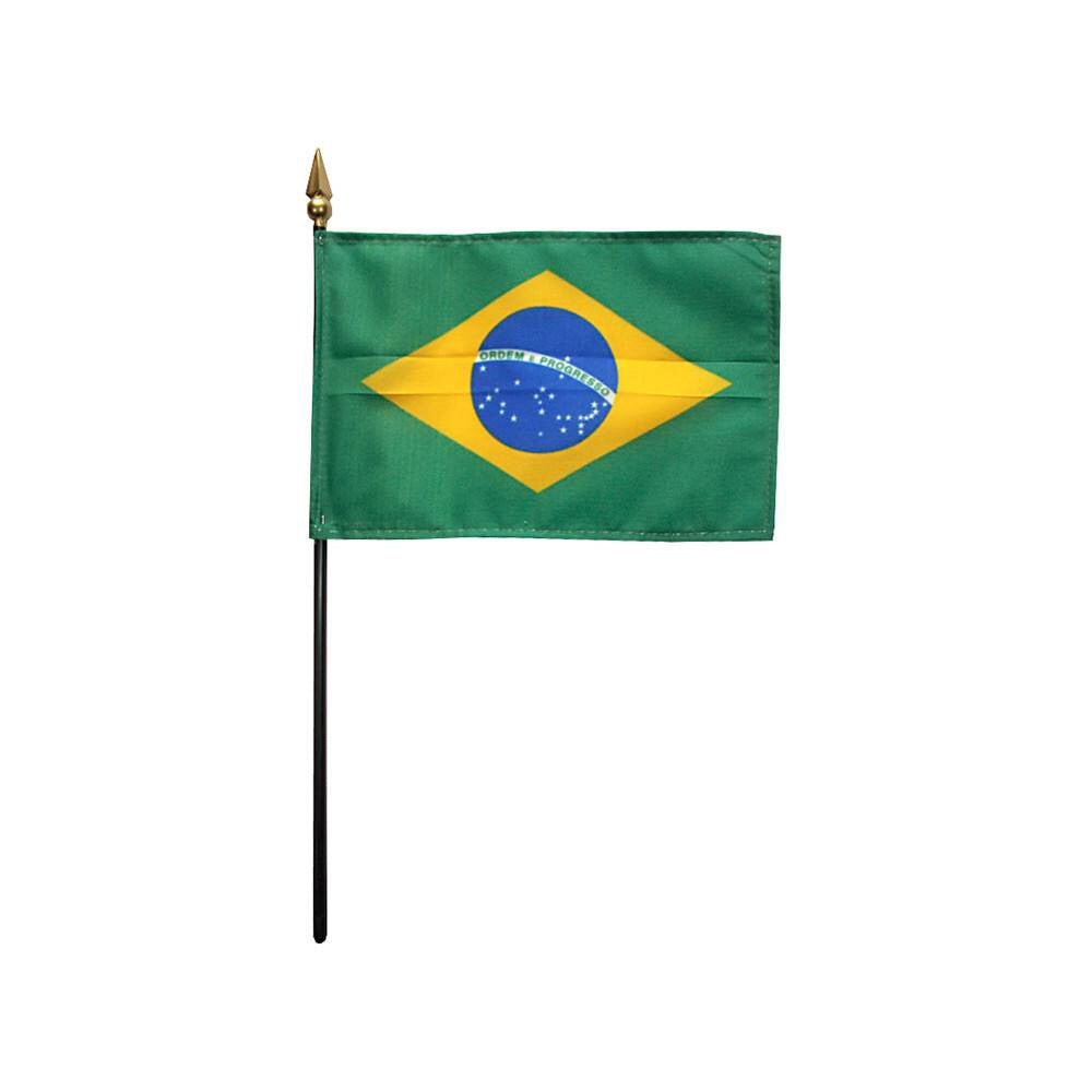 Brazil Stick Flag