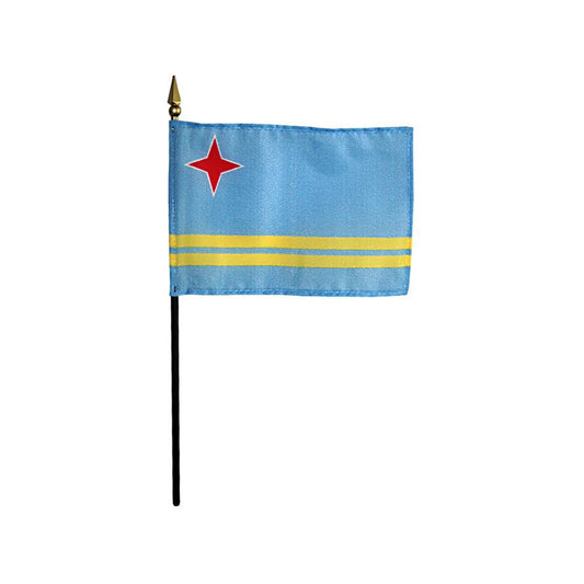 Aruba Stick Flag