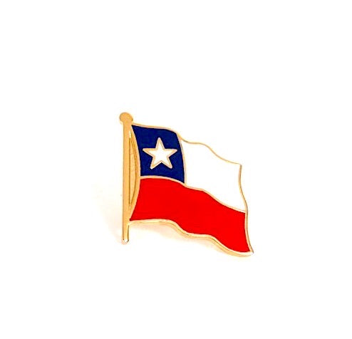 Chile Flag Lapel Pin