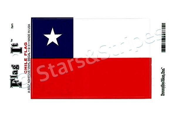 Chile Flag Decal Sticker