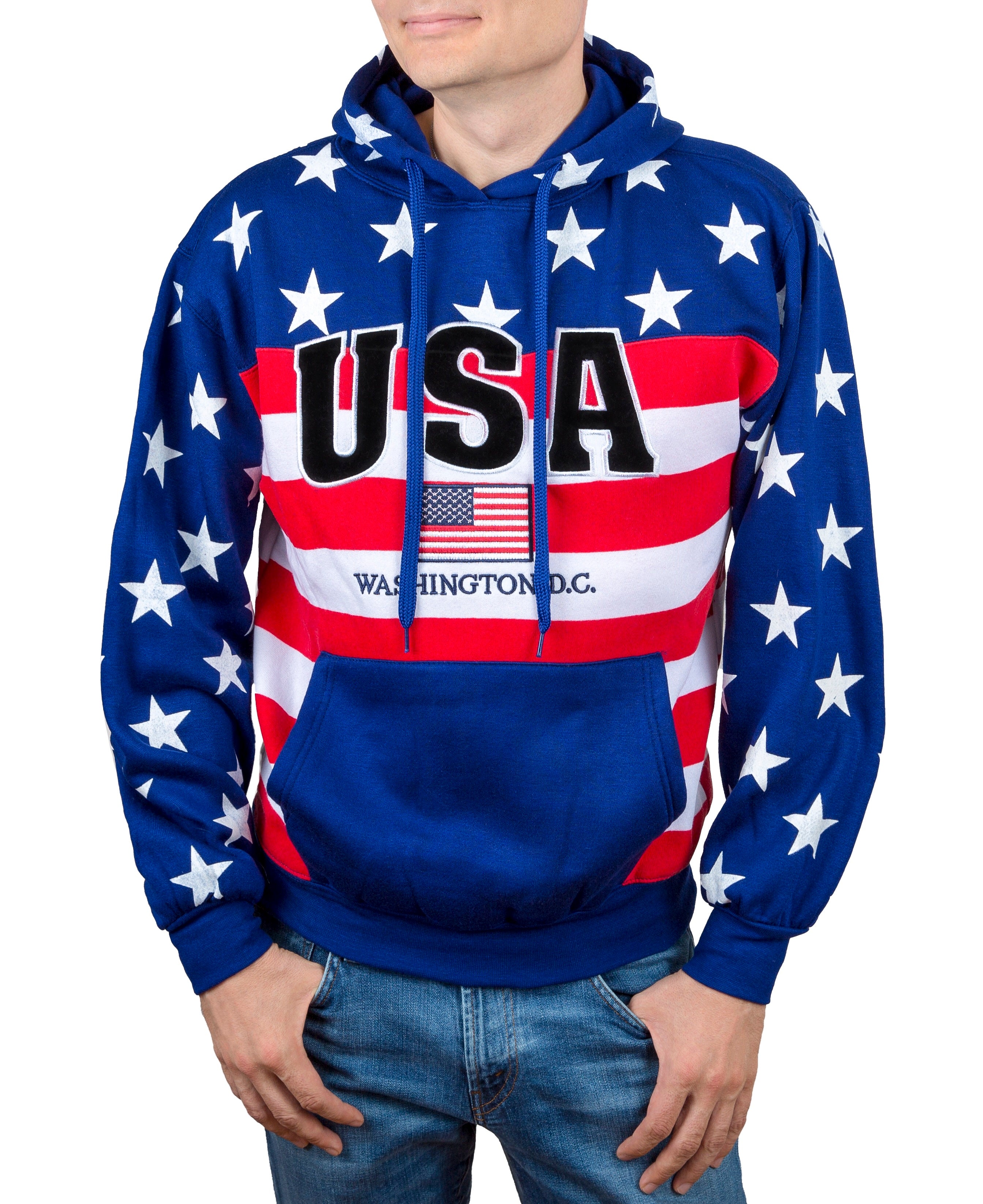 Stars and Stripes USA Hoodie