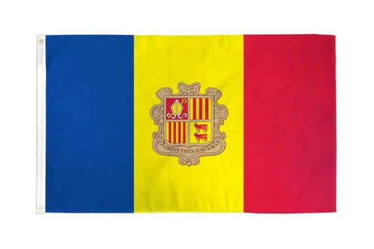 Andorra Flag 3x5ft