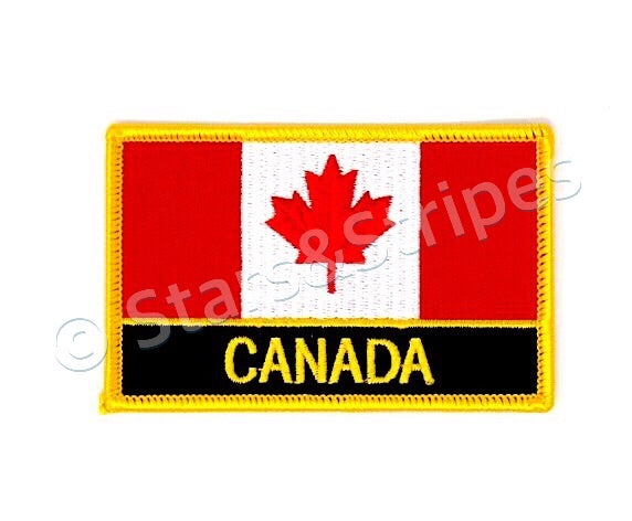Canada Flag Embroidered Patch