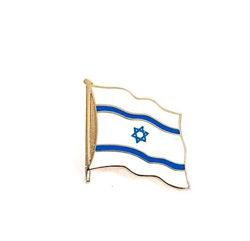 Israel Flag Lapel Pin